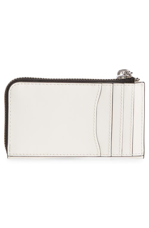 Marc Jacobs Small Zip Card Wallet In Cotton