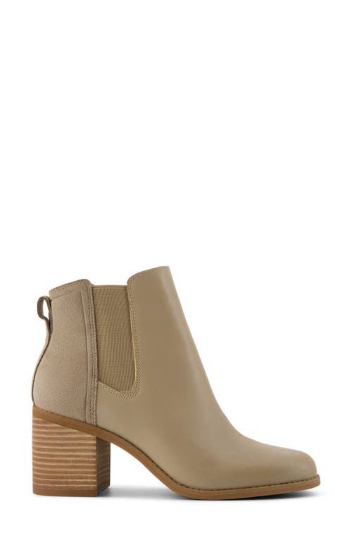 Shop Toms Evelyn Chelsea Boot In Natural