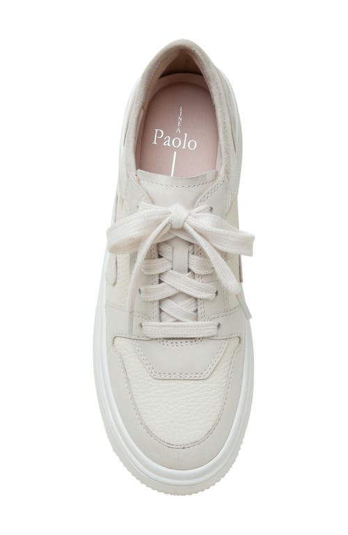 Shop Linea Paolo Gains Platform Sneaker In Snow