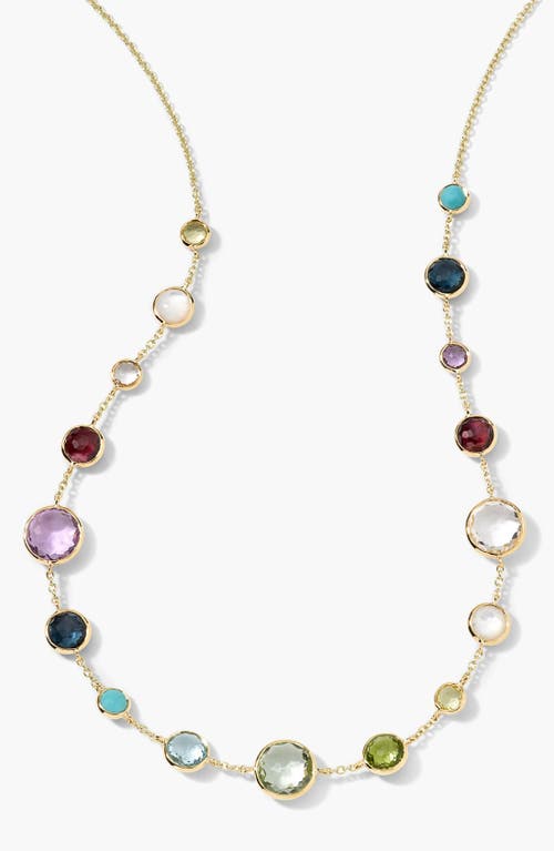 Shop Ippolita 'rock Candy In Yellow Gold/multi