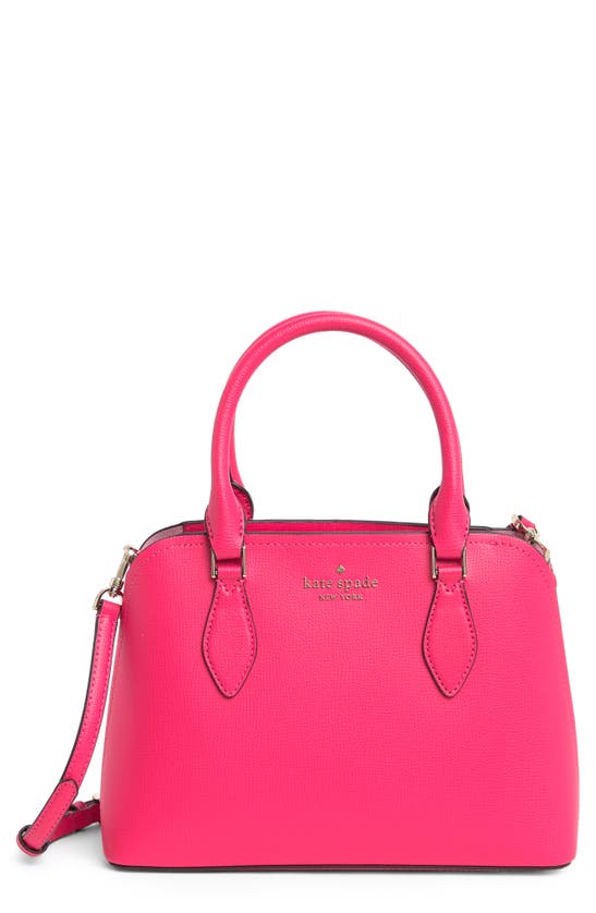 Kate Spade Darcy Small Leather Satchel Bag In Bikini Pink