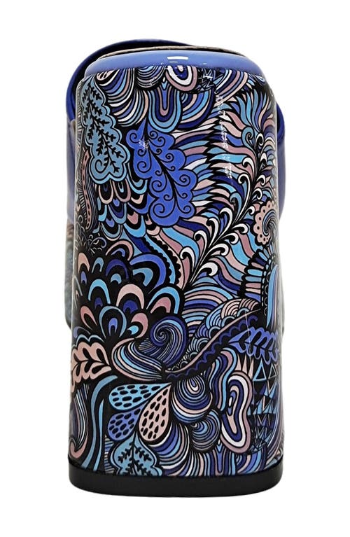 Ninety Union Porto Platform Sandal In Blue Multi