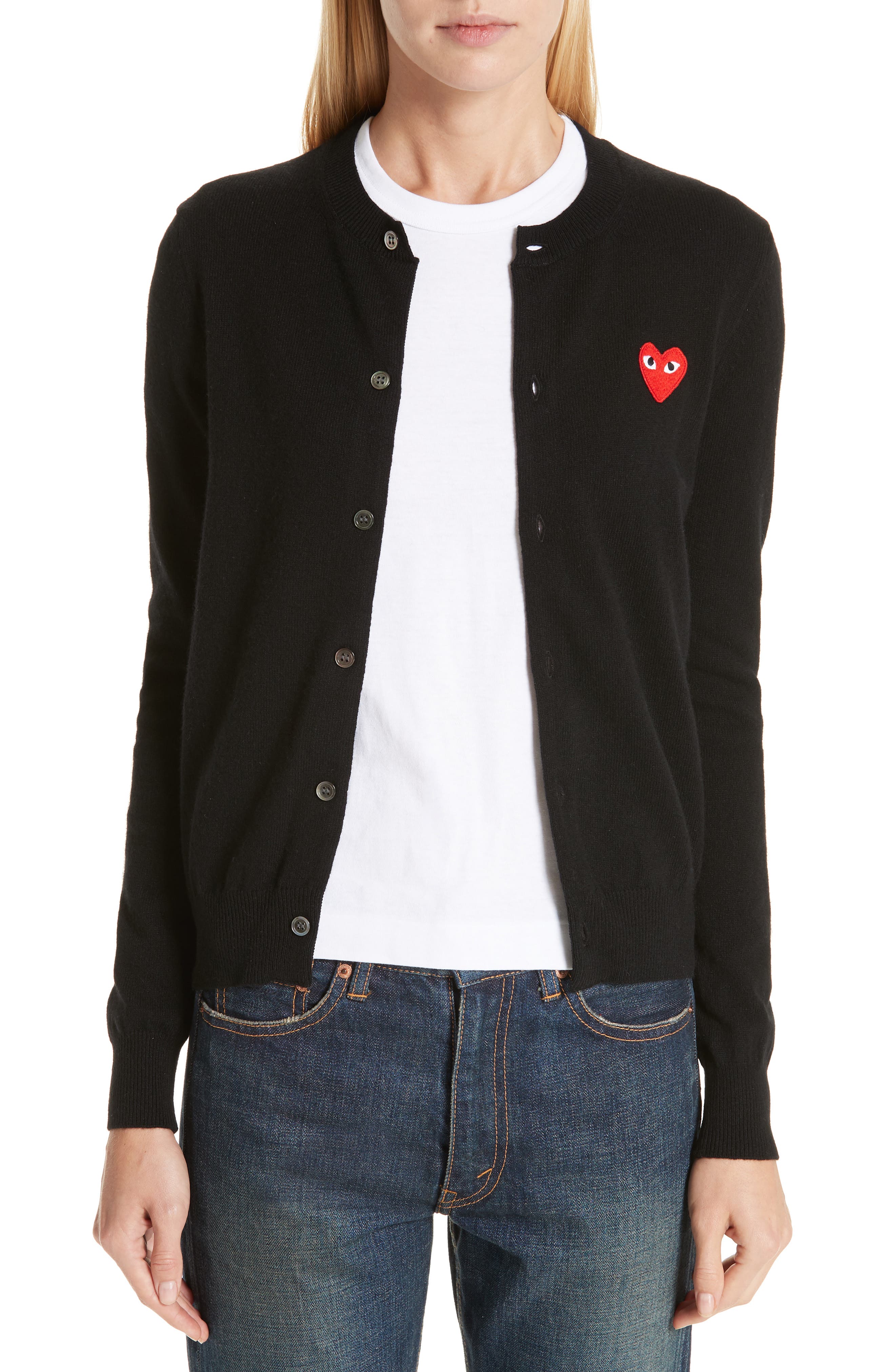 commes de garcons cardigan