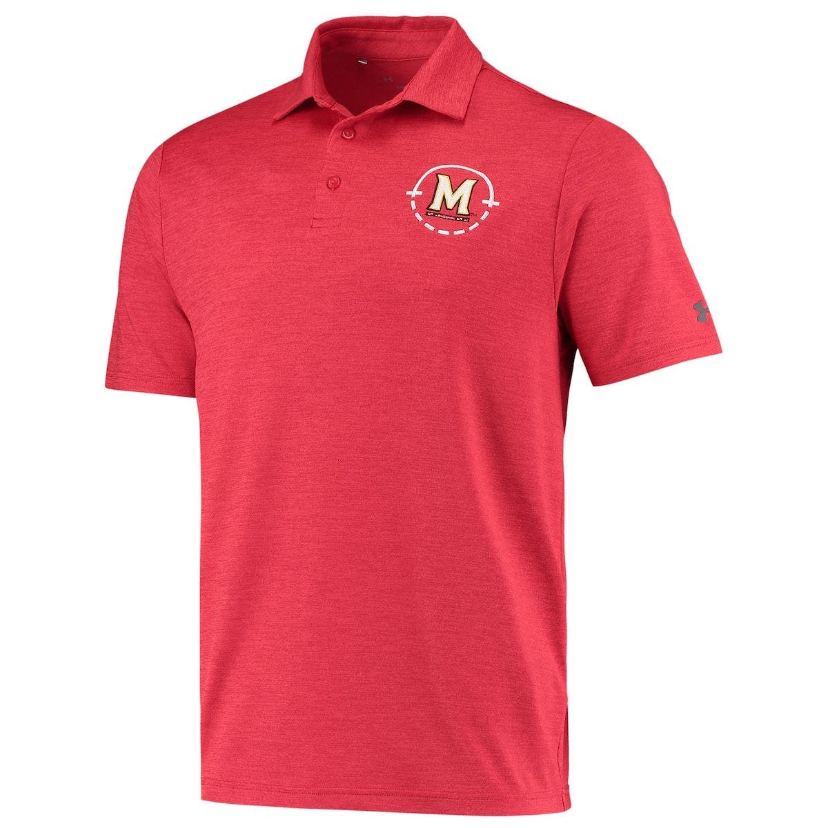 maryland under armour polo