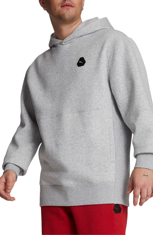 Puma Rudagon Hoodie In Light Gray Heather