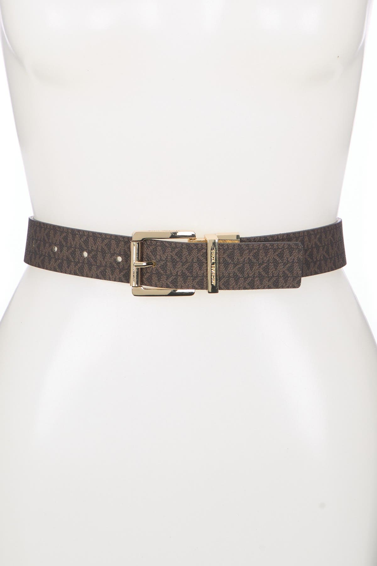 michael kors gold belt