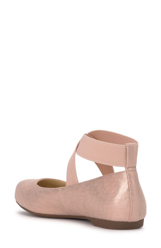 Shop Jessica Simpson 'mandalaye' Leather Flat In Blush