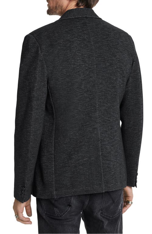 Shop John Varvatos Greenville Knit Jacket In Black