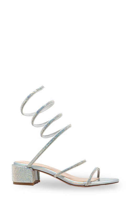 CHASE & CHLOE CHASE AND CHLOE ANKLE COIL SANDAL