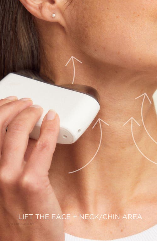 Solaris Laboratories Ny Microcurrent And Red Led Light Gua Sha Massager For Face And Neck In No Color