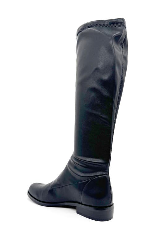 Chelsea Crew Train Tall Boot In Black Pu