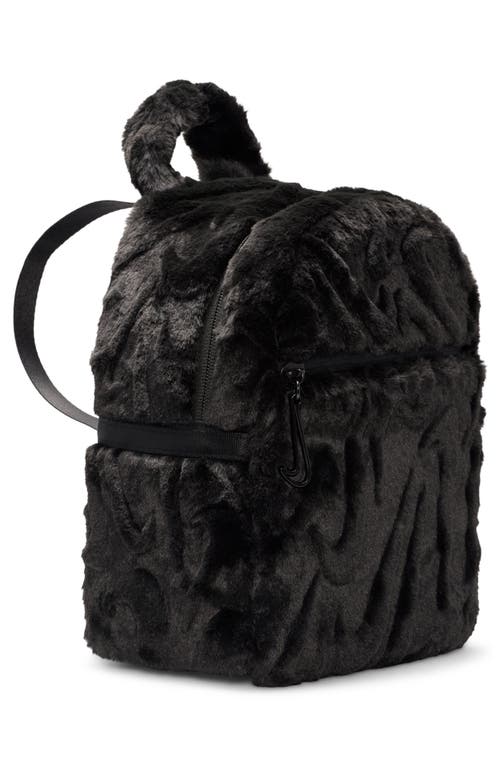 NIKE NIKE SPORTSWEAR FUTURA FAUX FUR MINI BACKPACK