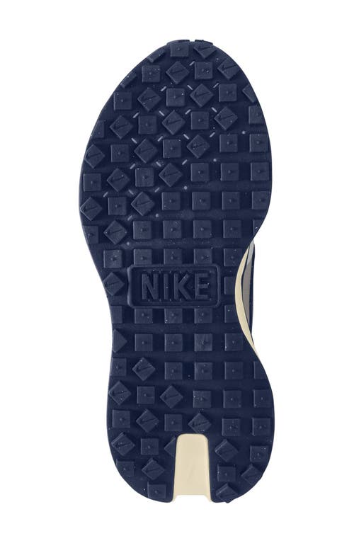 Shop Nike Phoenix Waffle Sneaker In Brown/midnight Navy