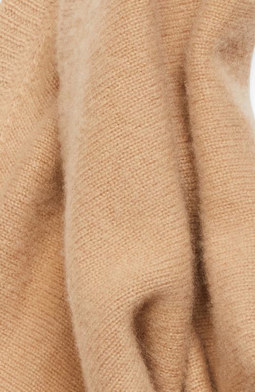 Shop Totême Toteme Wool & Cashmere Scarf In Camel