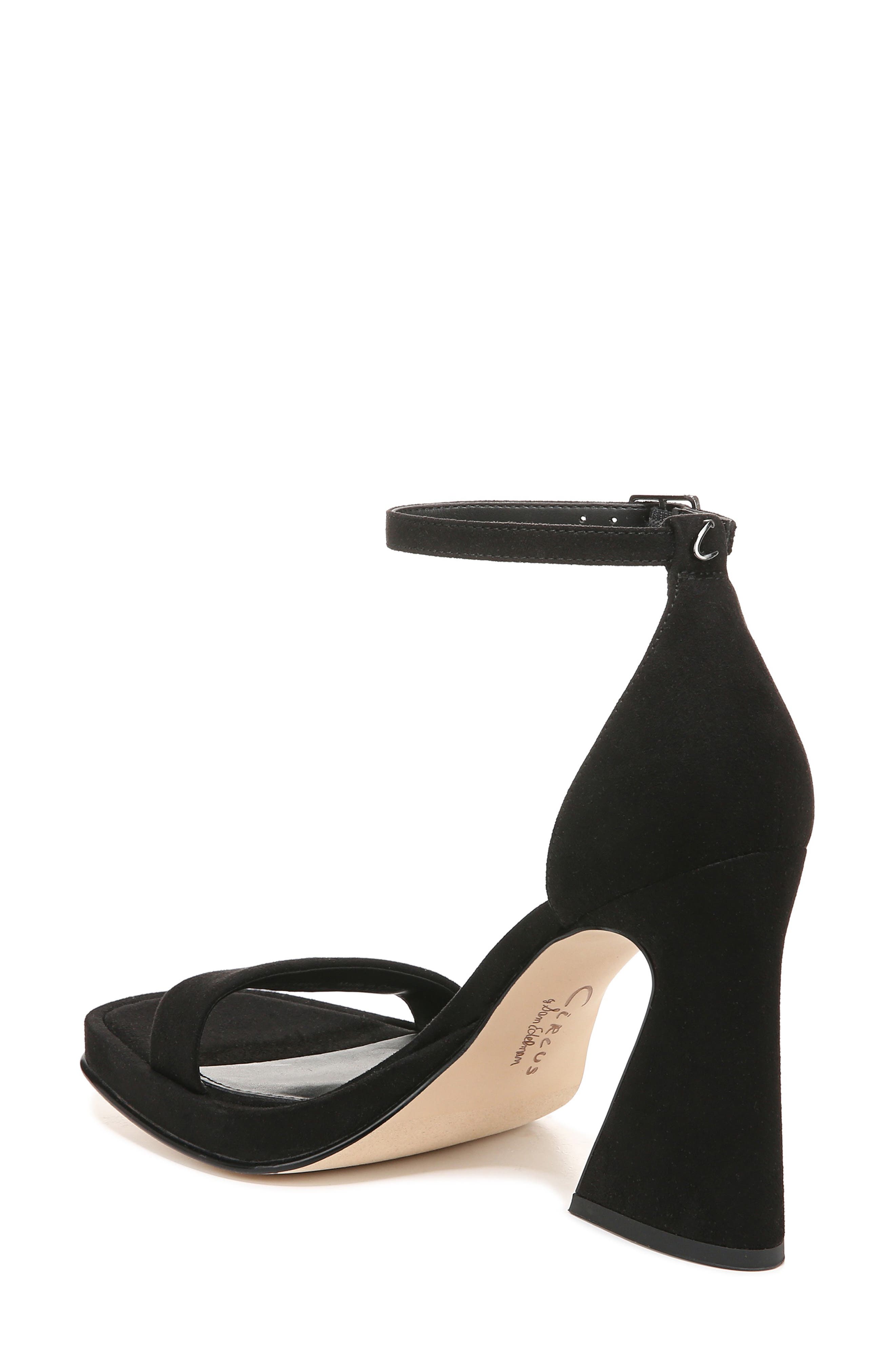 Circus by Sam Edelman Holmes Ankle Strap Sandal in Black Smart