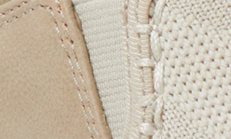 Dearfoams Lee Twin Gore Knit Slip-on Sneaker In Tan