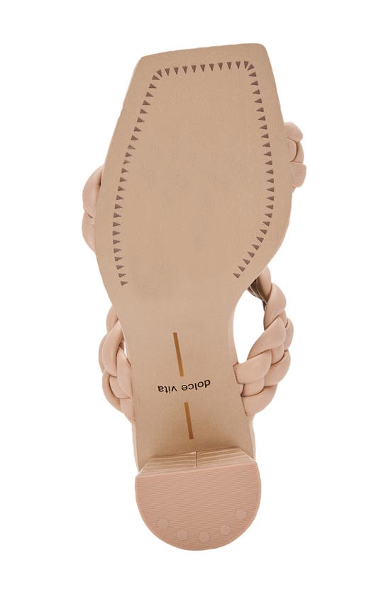 Dolce Vita Paily Braided Sandal In Cream Stella