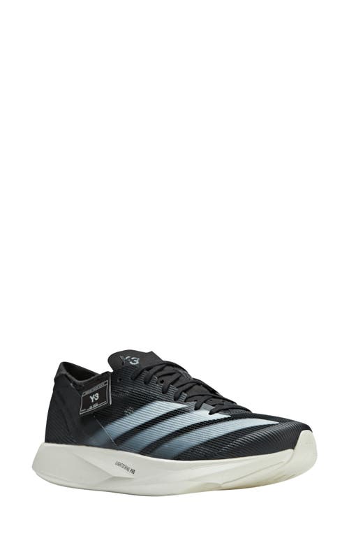 Shop Y-3 Takumi Sen 10 Running Shoe In Black/black/off White