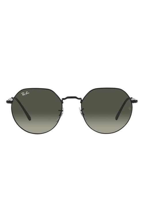 RAY BAN RAY-BAN JACK 53MM GRADIENT SUNGLASSES