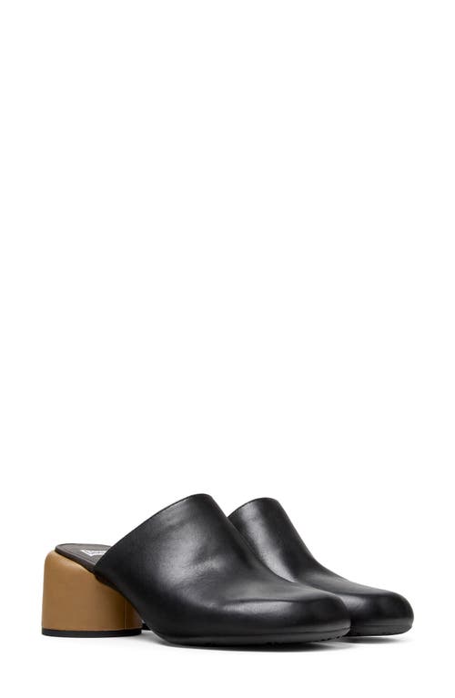 Shop Camper Niki Mismatched Mules In Black