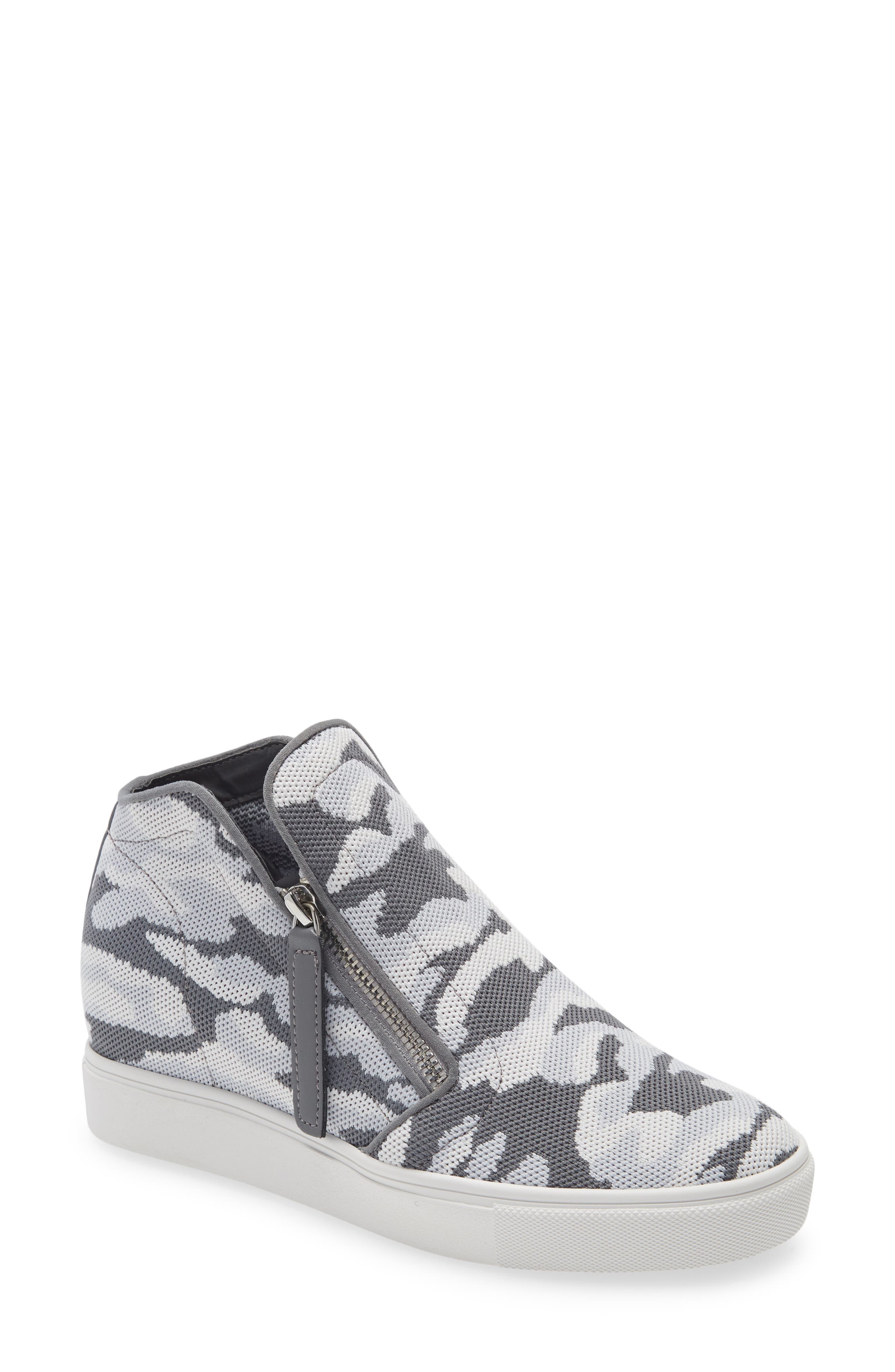 steve madden wedge high top sneakers