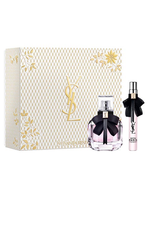 Shop Saint Laurent Yves  2-piece Mon Paris Eau De Parfum Gift Set (limited Edition) $122 Value In No Color