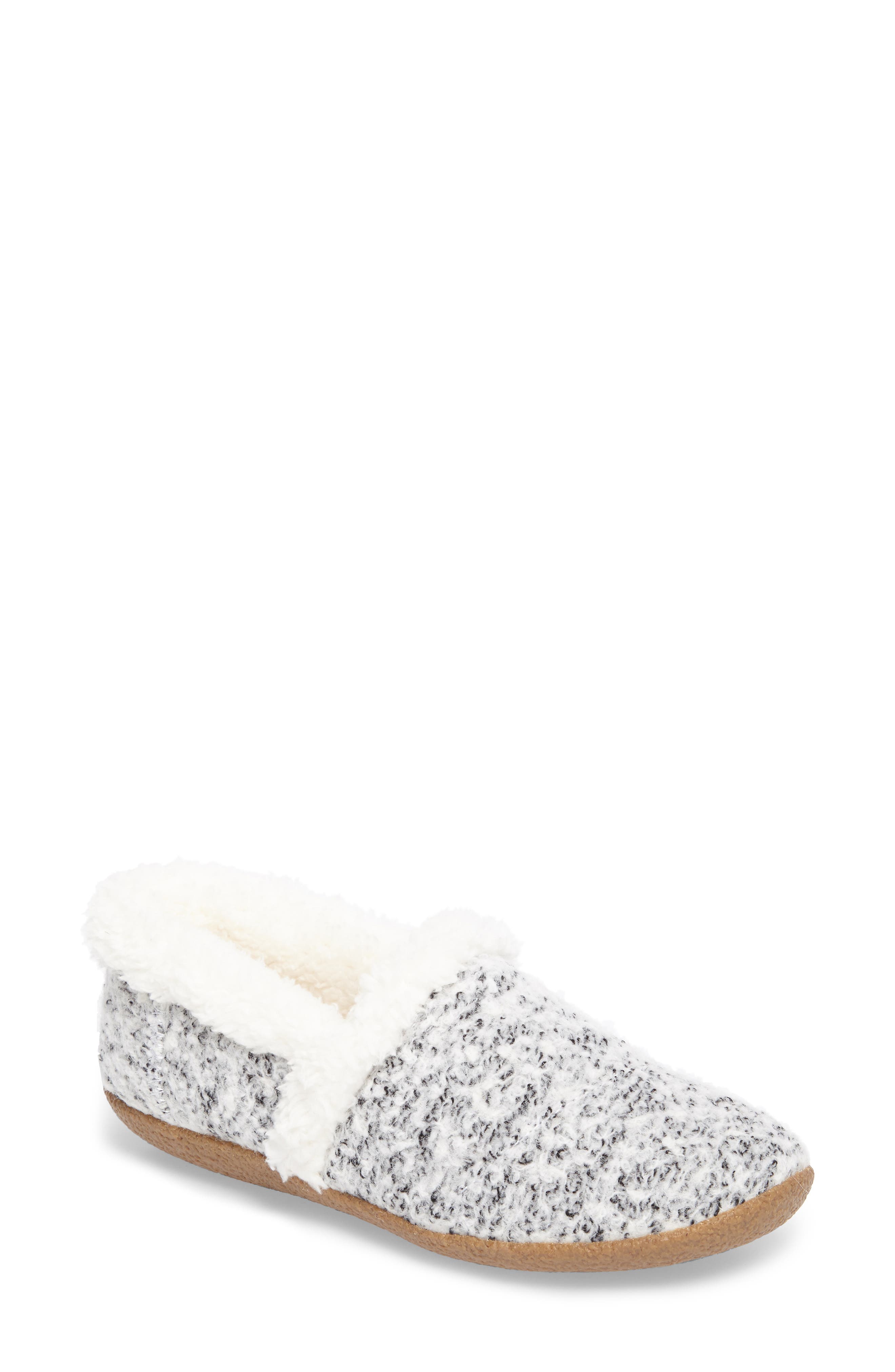 TOMS House Slipper with Faux Fur Lining 