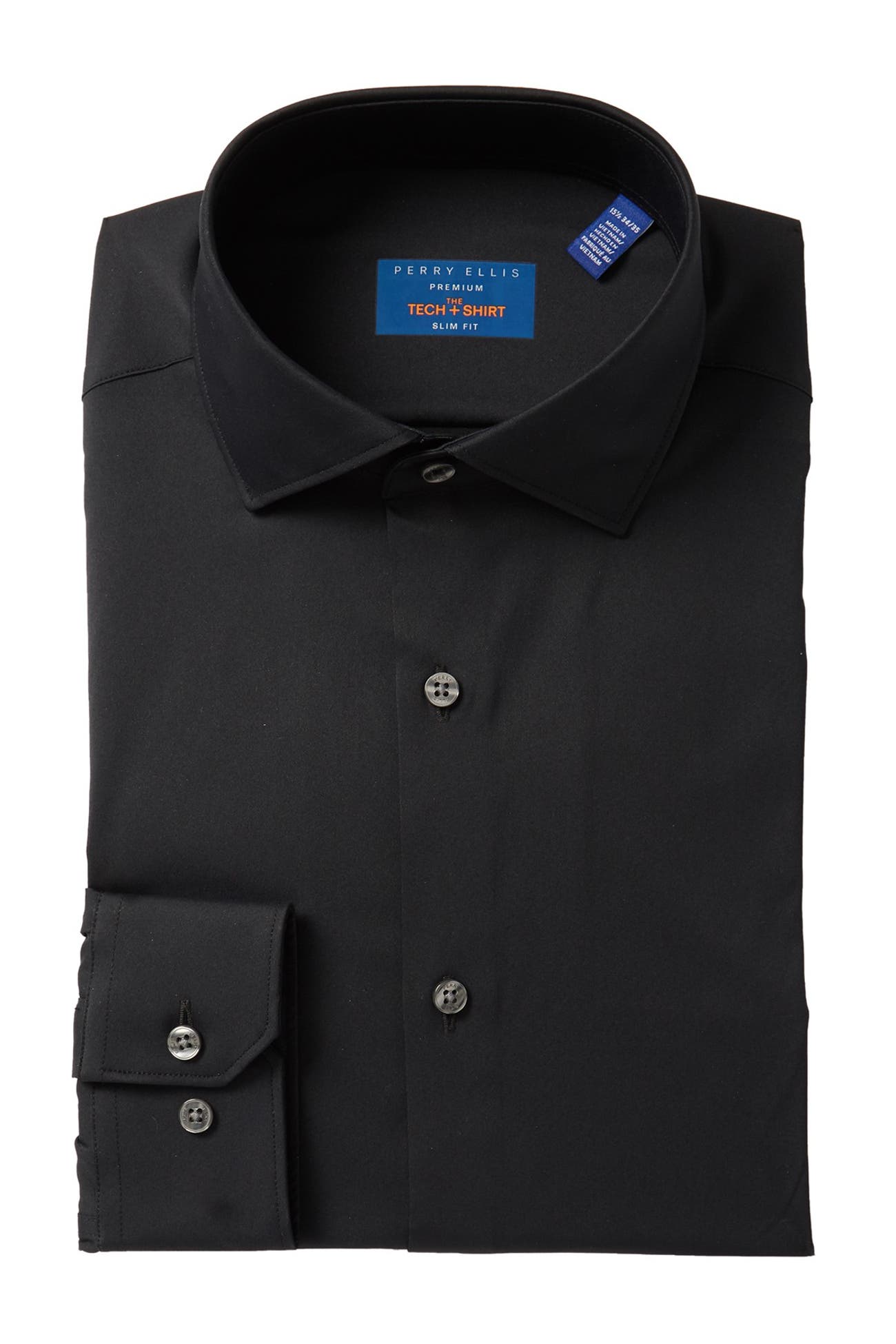 Perry Ellis | Tech Slim Fit Dress Shirt | Nordstrom Rack