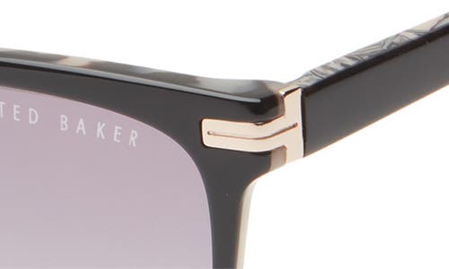 Ted Baker London 56mm Cat Eye Sunglasses In Black