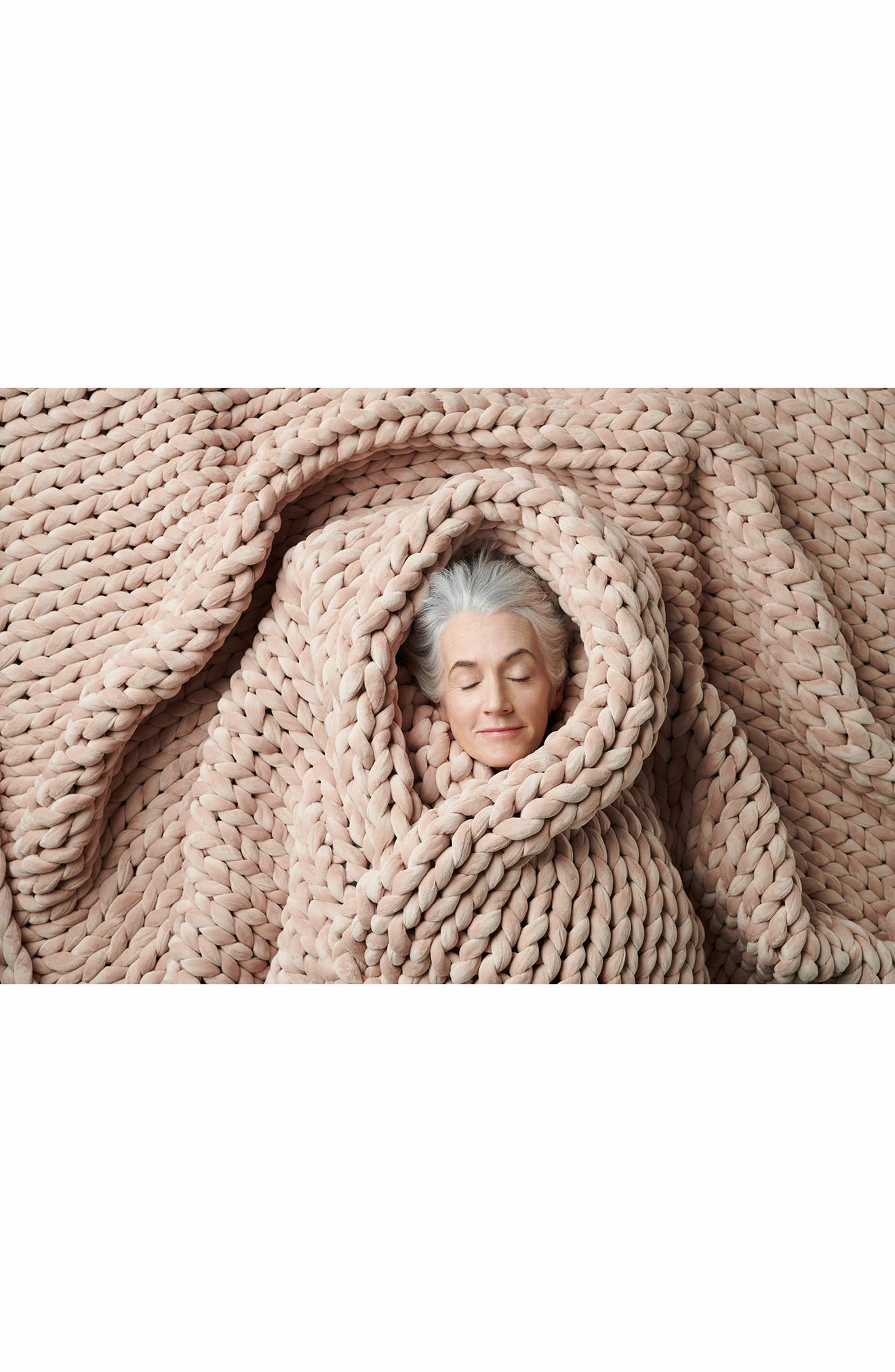 Bearaby Knit Velvet Weighted Blanket Nordstrom