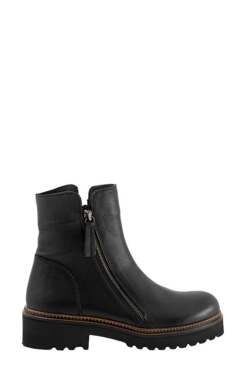 Bueno Ariana Zip-up Boot In Black