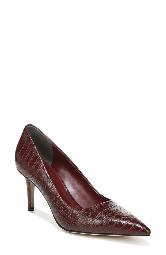 Sam Edelman Vienna Pointed Toe Pump In Rhubarb