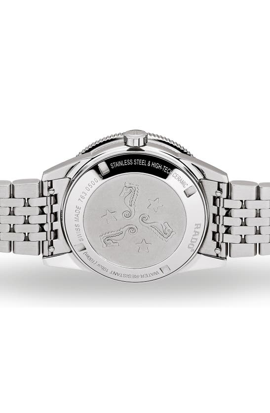 Rado Captain Cook Interchangeable Strap Watch, 37mm In Blue
