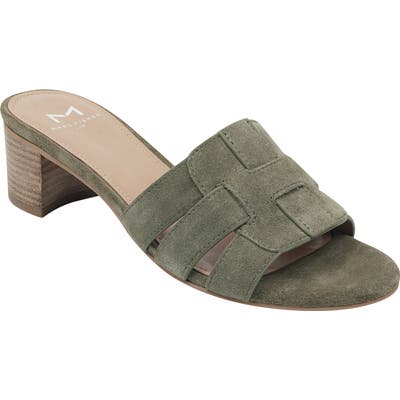 Marc Fisher Ltd Debora Slide Sandal, Green