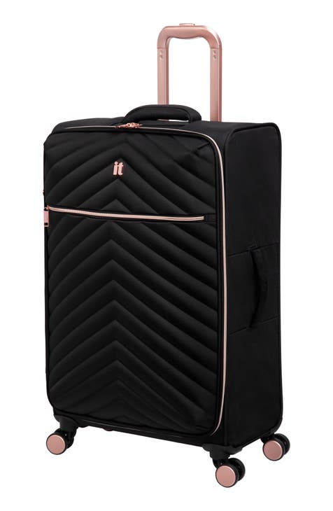 Plenitude 27" Chevron Quilt Spinner Suitcase
