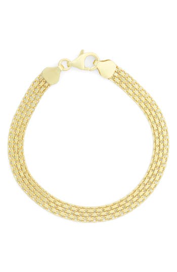 Fzn Bismark Chain Bracelet In Gold