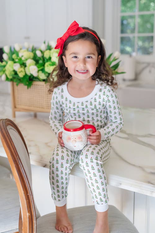 LILA AND HAYES LILA AND HAYES AVA GIRLS' PAJAMA PANT SET 