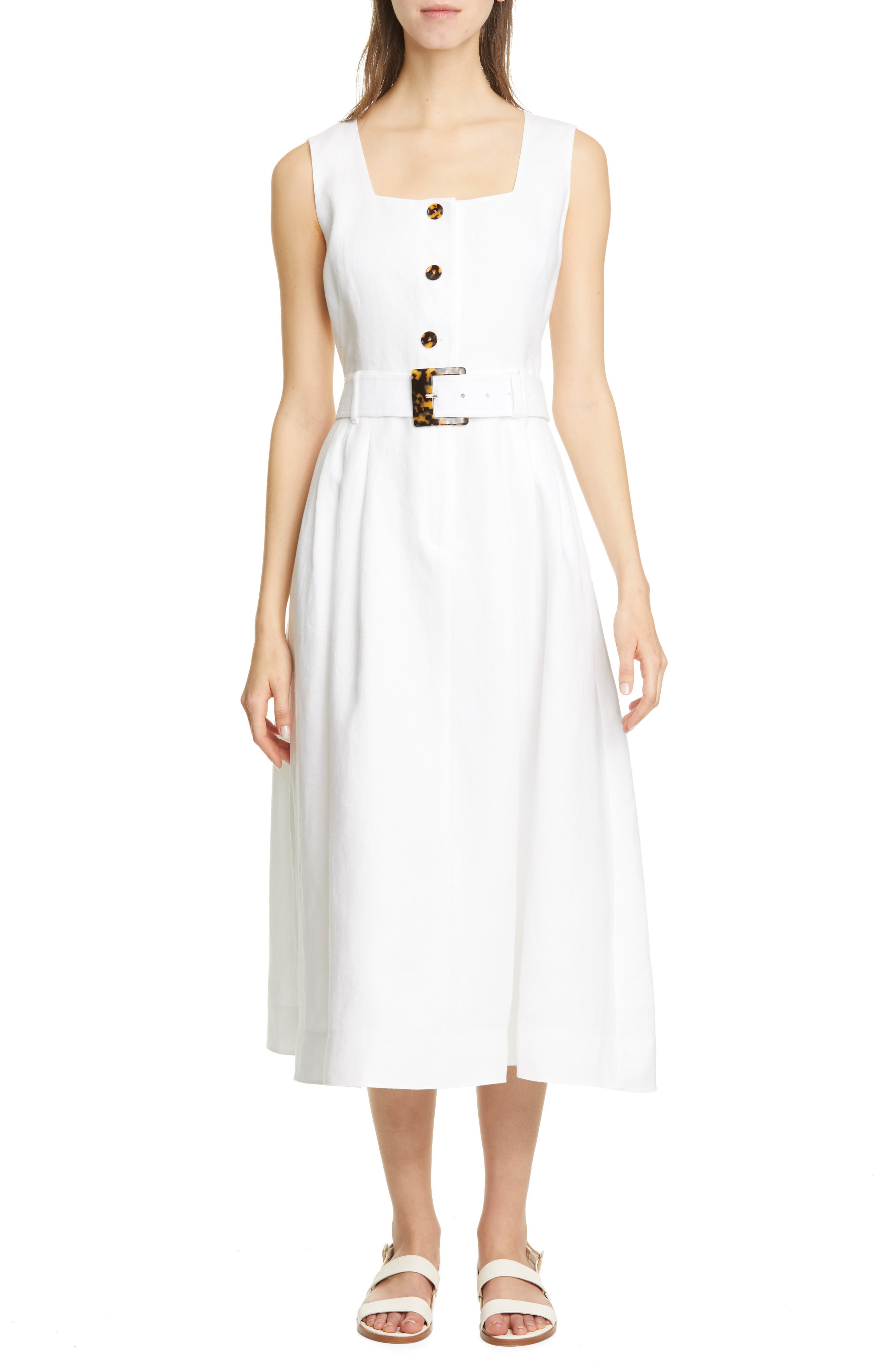 lafayette 148 linen dress