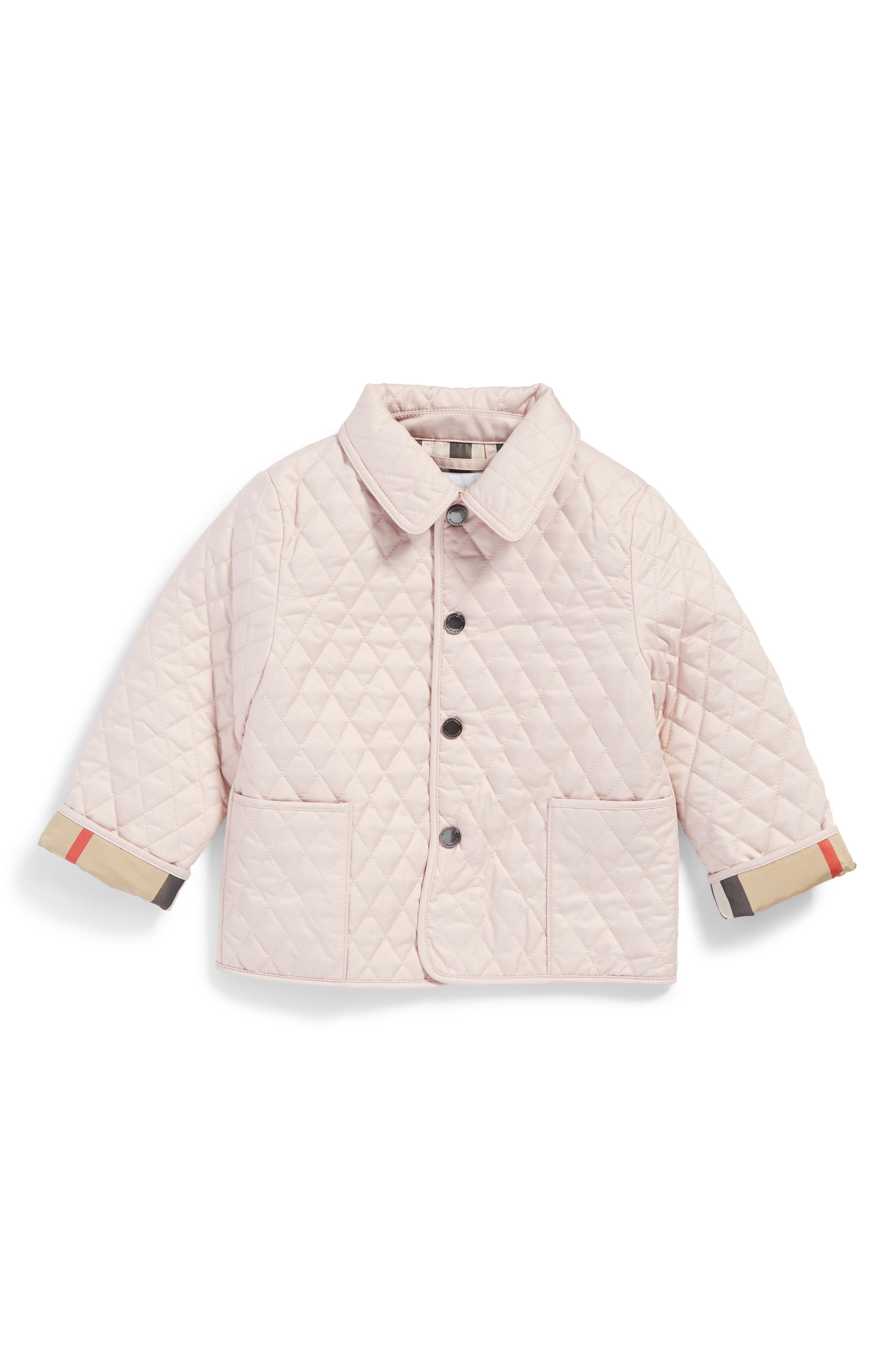 baby girl quilted jacket