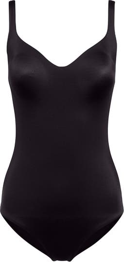 Wolford Mat De Luxe Forming Bodysuit in Black