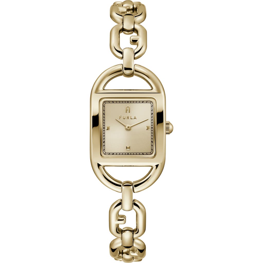Furla Square Bracelet Watch, 24mm In Gold