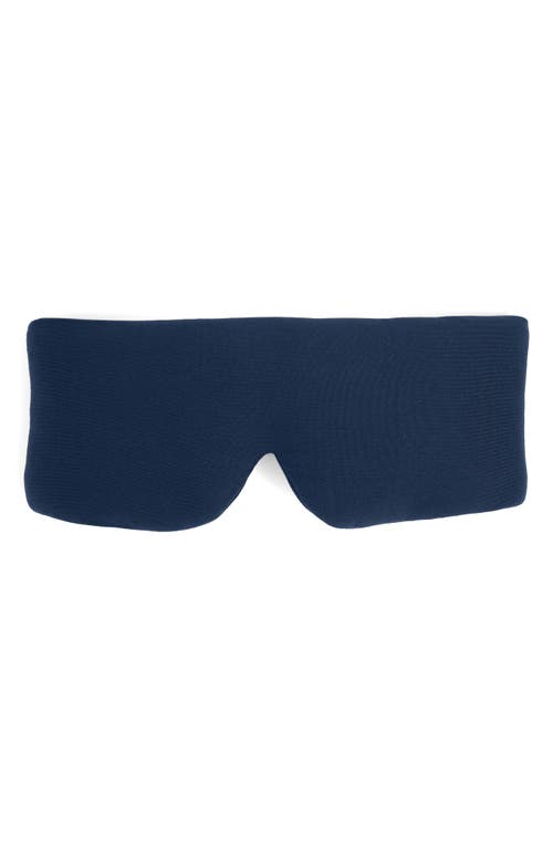 Bearaby Dreamer Weighted Eye Mask In Midnight Blue