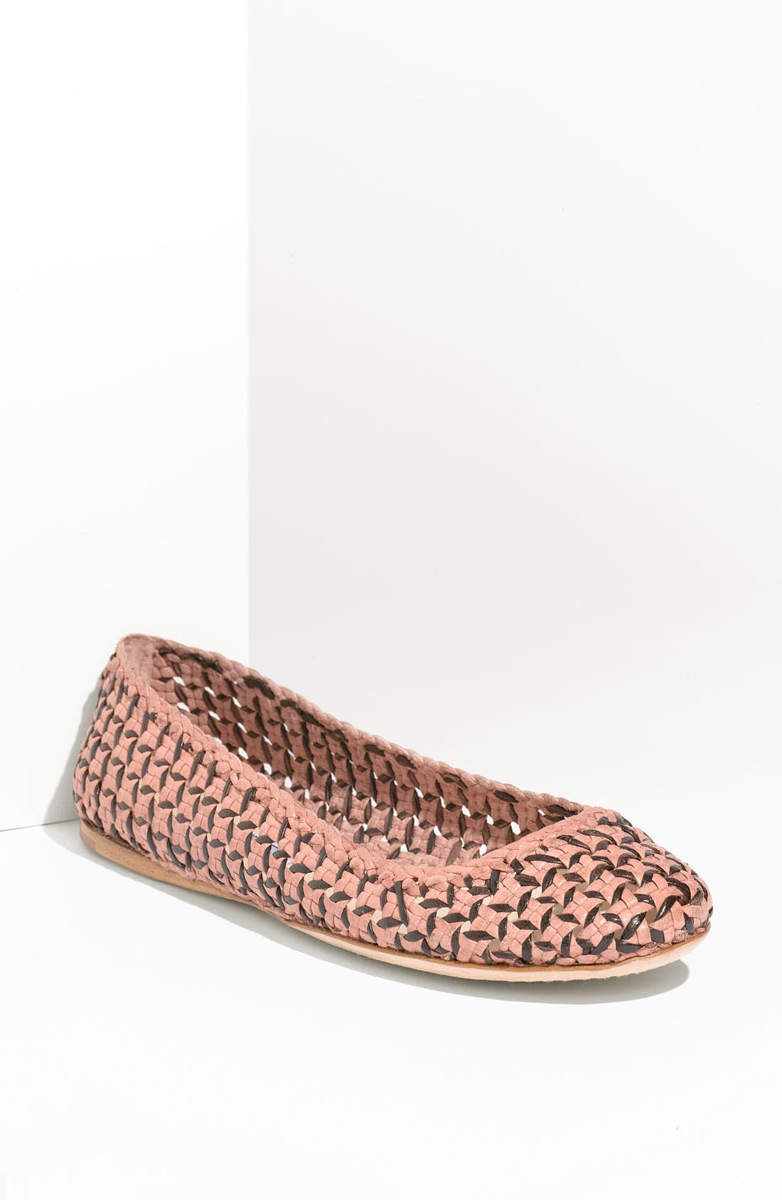 Prada Woven Leather Ballet Flat | Nordstrom