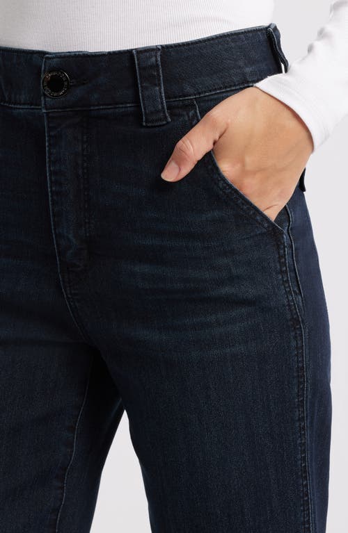 Wit & Wisdom 'ab'solution Skyrise Flare Jeans In Dark Indigo Artisanal
