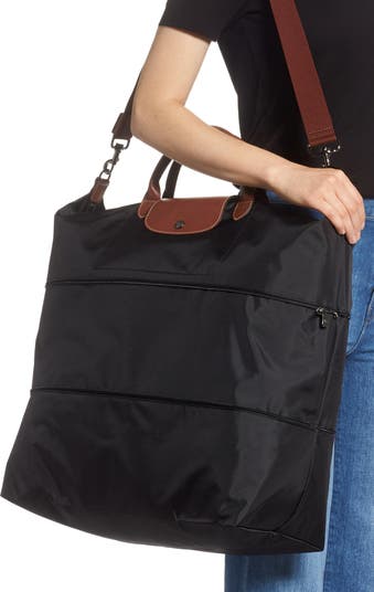 Longchamp Le Pliage Original XL Travel Bag, Black at John Lewis & Partners