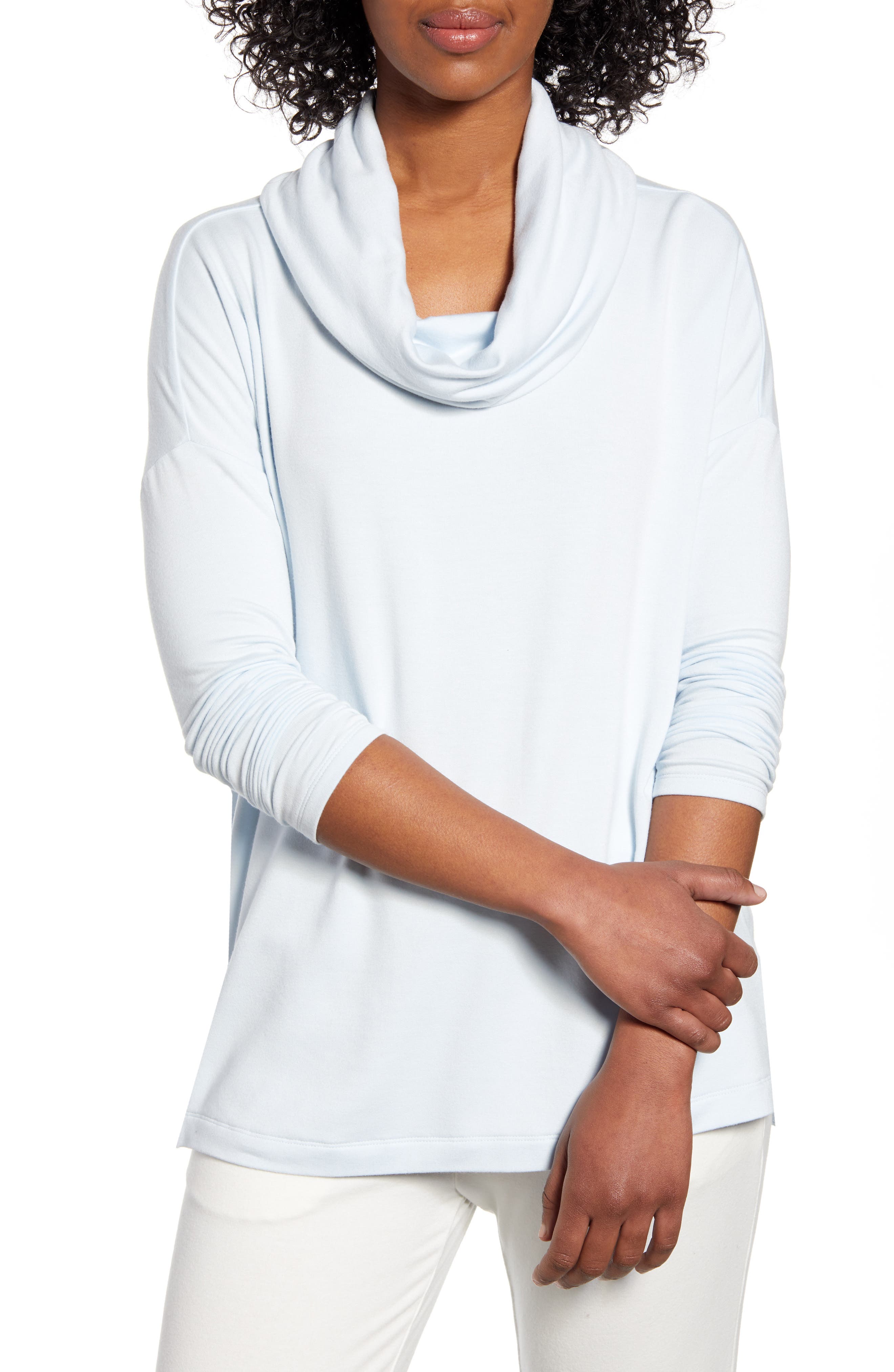 UPC 052356000081 product image for Women's Lou & Grey Signaturesoft Cowl Top | upcitemdb.com