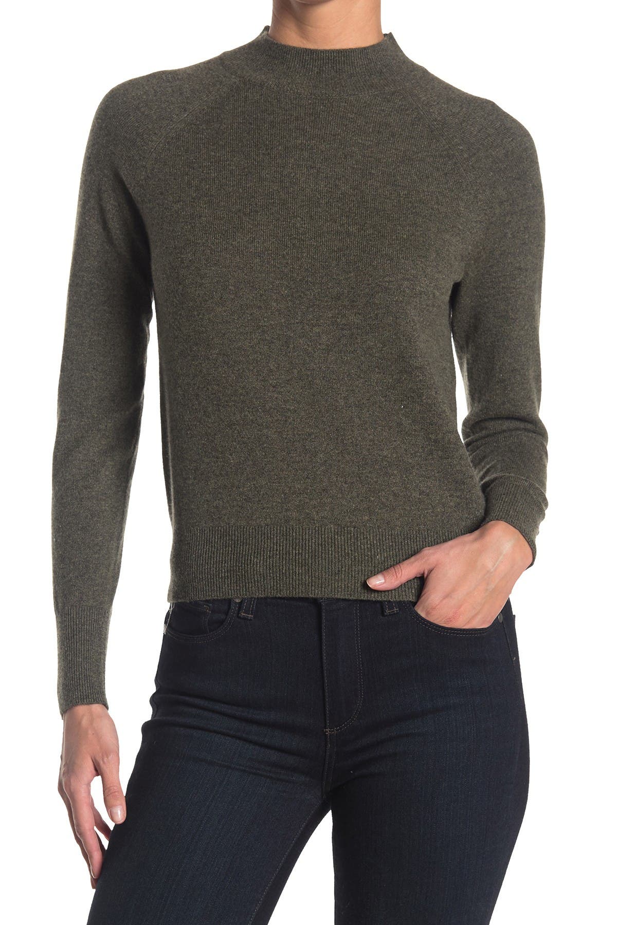 everlane mock neck sweater