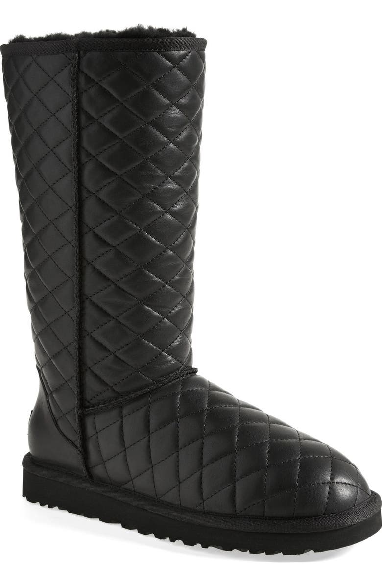 UGG<sup>®</sup> 'Classic - Tall' Diamond Quilted Boot, Main, color, 
