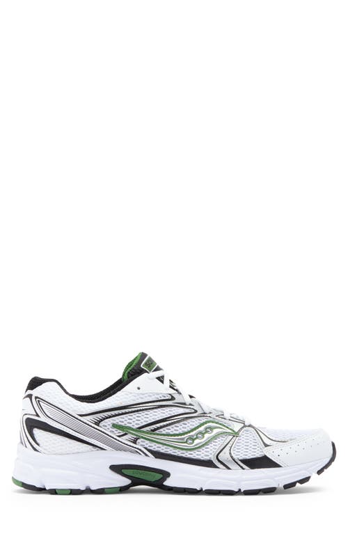 Saucony Ride Millenium Sneakers In White/green