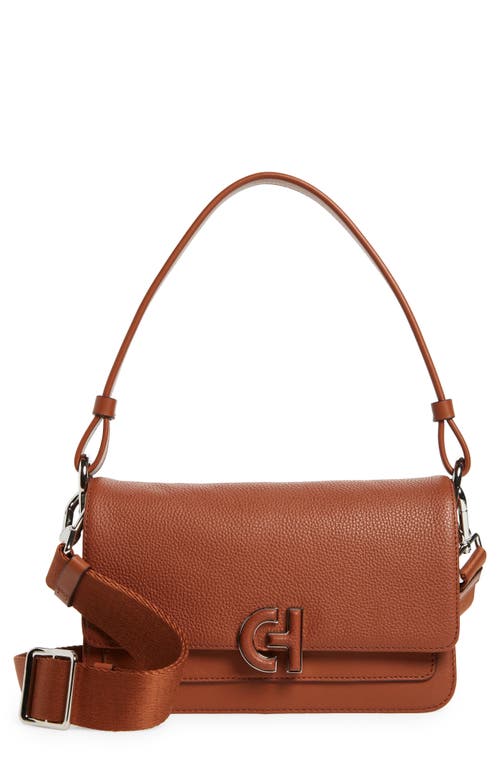 Cole Haan Mini Leather Shoulder Bag in New British Tan at Nordstrom